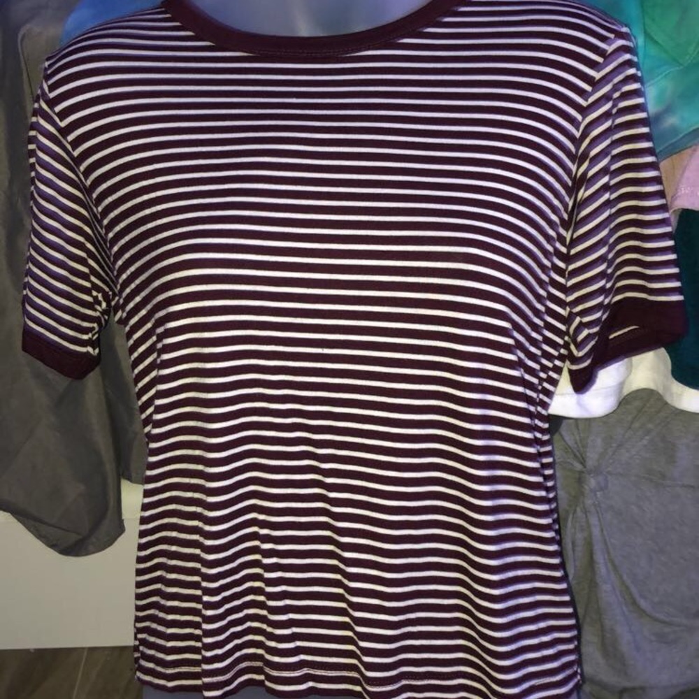 Striped Tee Size Medium